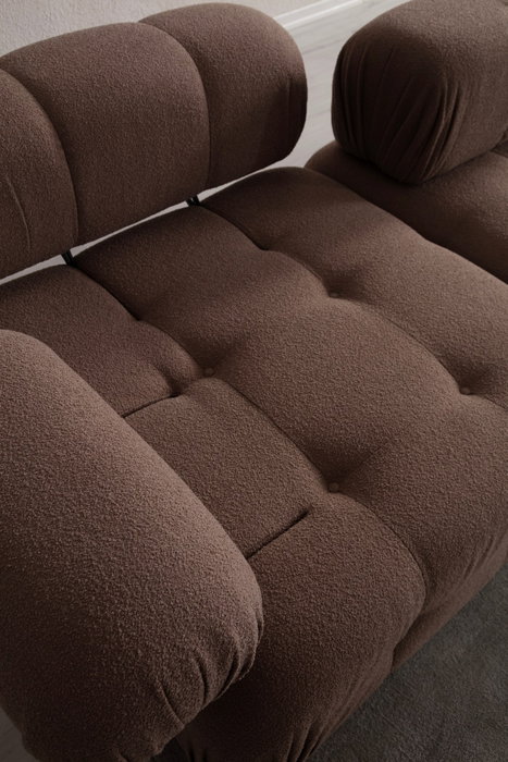 Atelier Del Sofa Doblo Sofá de 3 Plazas - Capuchino